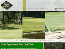 Tablet Screenshot of nechespinesgolf.com